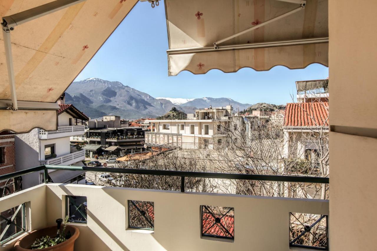 Grand Meteora Central Luxury Apartment Kalampáka Eksteriør bilde
